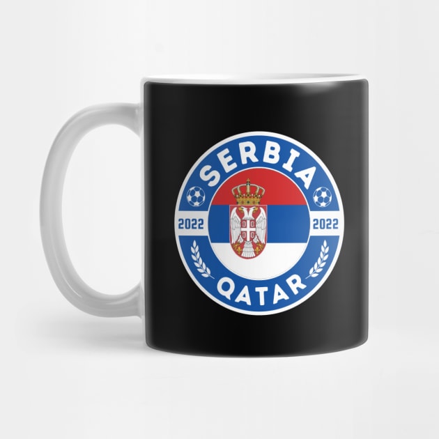 Serbia Football by footballomatic